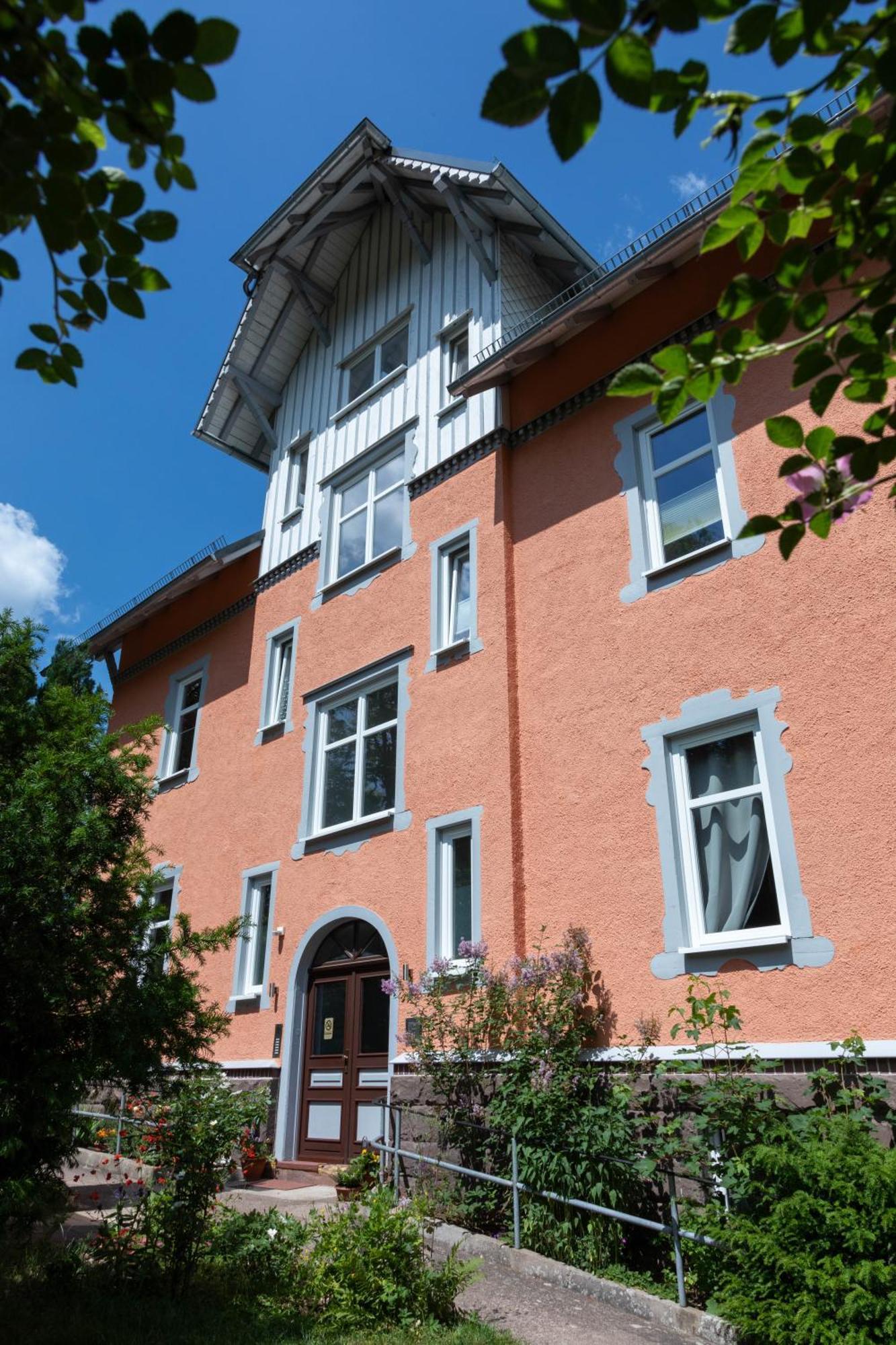 Moderne Ferienwohnung In Alter Villa ゲオルゲンタール エクステリア 写真